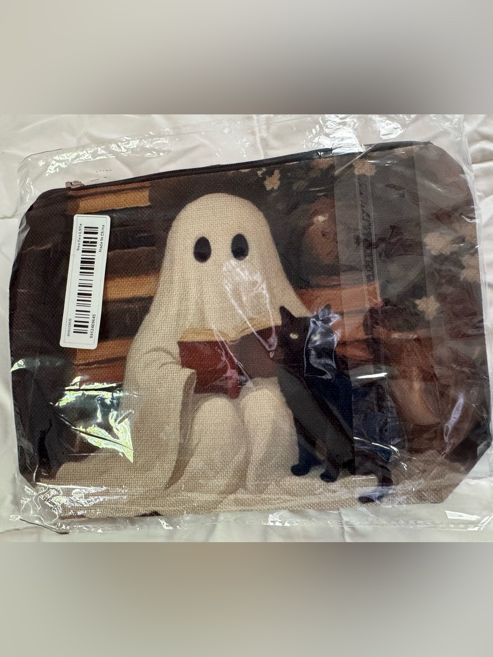 Halloween Zipper cosmetic Pouch-PICK ONE - Picture 3 of 6